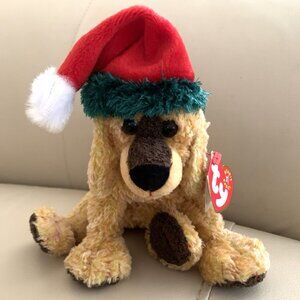 TY Beanie Baby - JINGLEPUP the Dog (US Version) (6 inch) - MWMTs Stuffed Animal